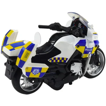 Policijski Motocikl S Pogonom Na Trenje, Svjetlima Na Baterije I Zvukom 3