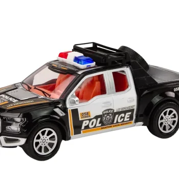 Policijski Set Kamionet, Terenski Auto I Vučna Prikolica, 60 × 12 × 11 Cm 3