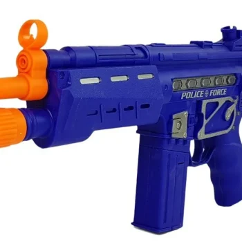 Policijski Set Pištolj I Značka, Tamnoplavi 37 Cm 2