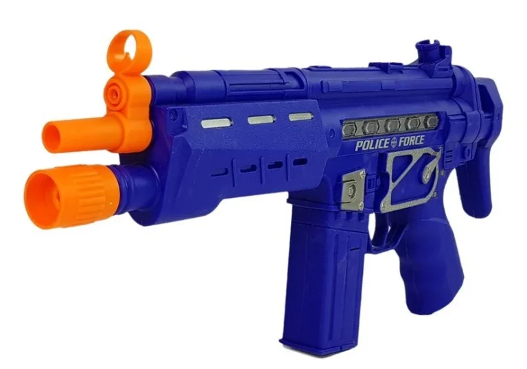 Policijski Set Pištolj I Značka, Tamnoplavi 37 Cm 2