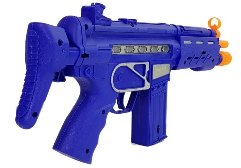 Policijski Set Pištolj I Značka, Tamnoplavi 37 Cm 3