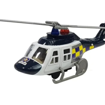 Policijski Set S Helikopterom, Autom I Motorom 2