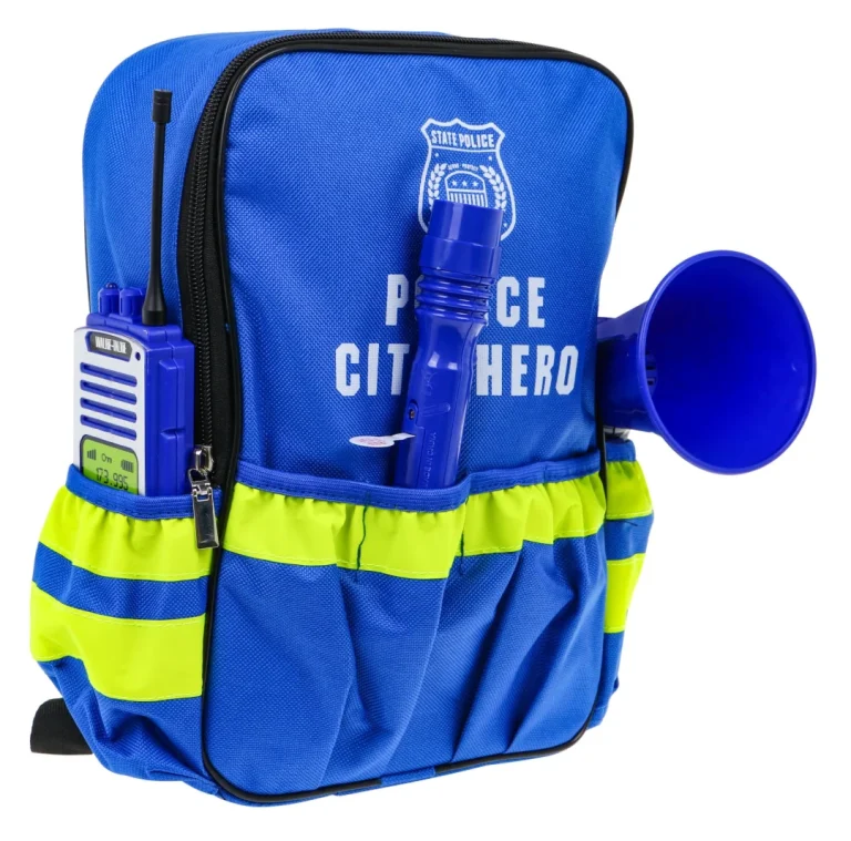 Policijski Set U Ruksaku 3+ Interaktivni 2