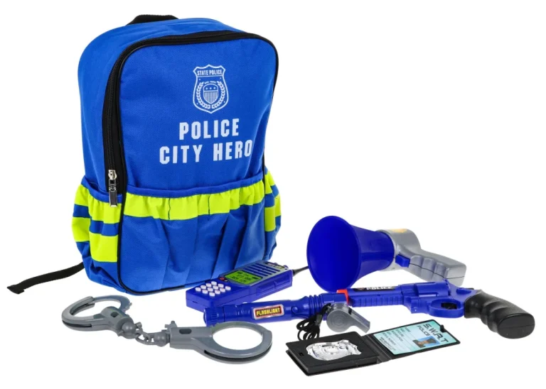 Policijski Set U Ruksaku 3+ Interaktivni 4