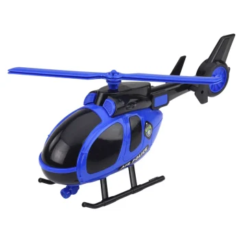 Policijski Set, Vučni Kamion, Auto I Helikopter, Svjetla I Zvuk 6