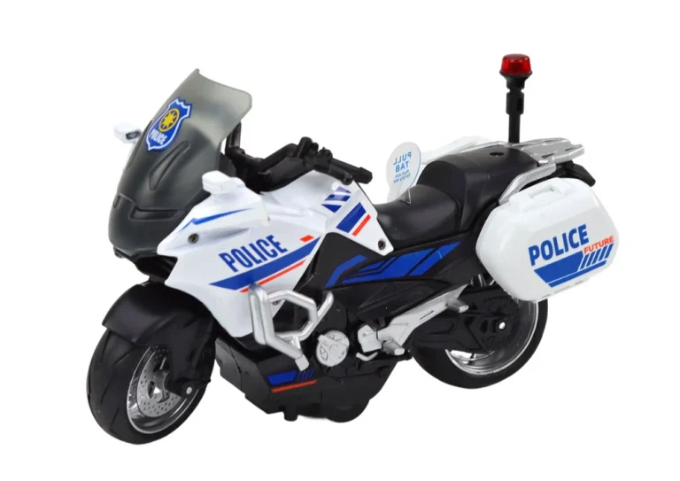 Policijski Sportski Motocikl S Pogonom Na Trenje, Mjerilo 1:10 3