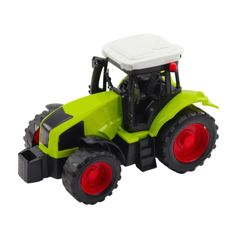 Poljoprivredni Set Traktor S Kiper Prikolicom I Vagonom Za Hranu, 53,5 × 11 × 9 Cm 3