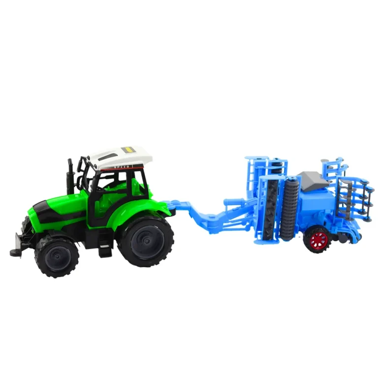 Poljoprivredni Set Traktor S Pokretnom Tanjuračom, 52 × 15,5 × 12 Cm 2