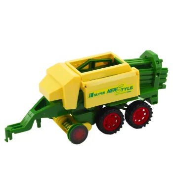 Poljoprivredni Set Traktor S Prikolicom I Strojem, 56 × 11 × 9 Cm 4