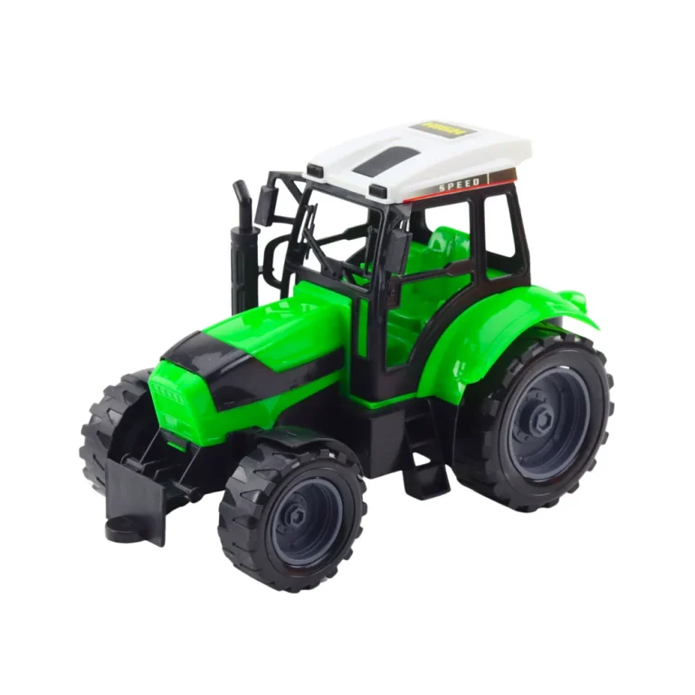 Poljoprivredni Set Traktor Sa Sijačicom, Zeleni, 49 × 15 × 12 Cm 5