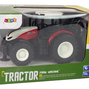 Poljoprivredni Traktor 1:24 Daljinski Upravljani R/c Pilot Farma Bijela Crvena 5