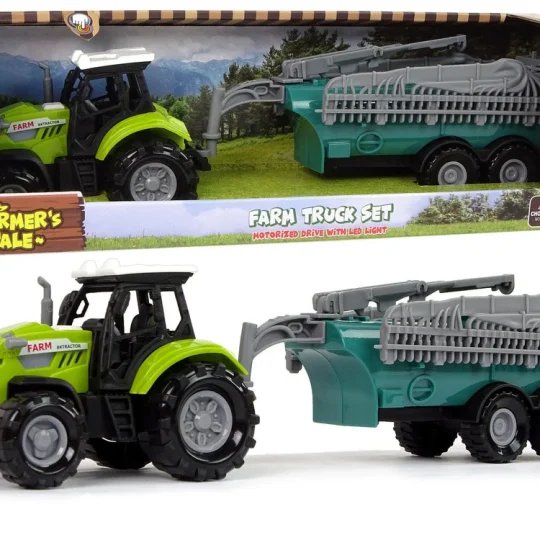 Poljoprivredni Traktor Farm Sound S Prskalicom, Zeleni 1