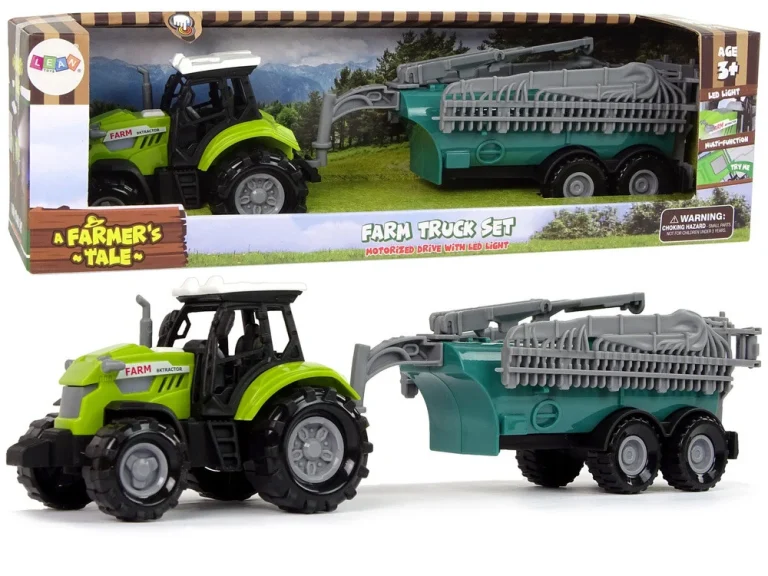 Poljoprivredni Traktor Farm Sound S Prskalicom, Zeleni 1