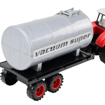 Poljoprivredni Traktor Bager S Pogonom Cisterne Crveni 3