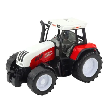 Poljoprivredni Traktor S Prikolicom I Mješalicom Za Stočnu Hranu, Crveni 60 Cm 3