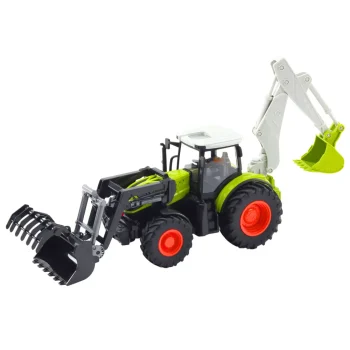 Poljoprivredni Traktor S Rotirajućom žlicom I Bagerom 2 U 1 S Daljinskim Upravljanjem 2.4g 2