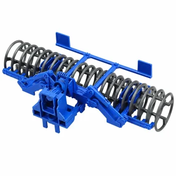 Poljoprivredni Traktor S Valjkom, Zeleni, 1:24 5