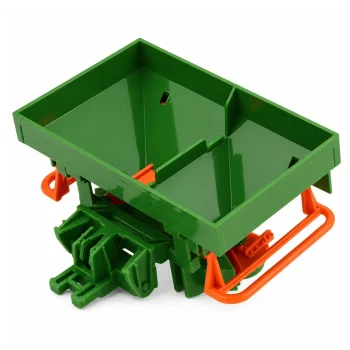 Poljoprivredni Traktor Sa Sijačicom, Zeleni, 1:24 5