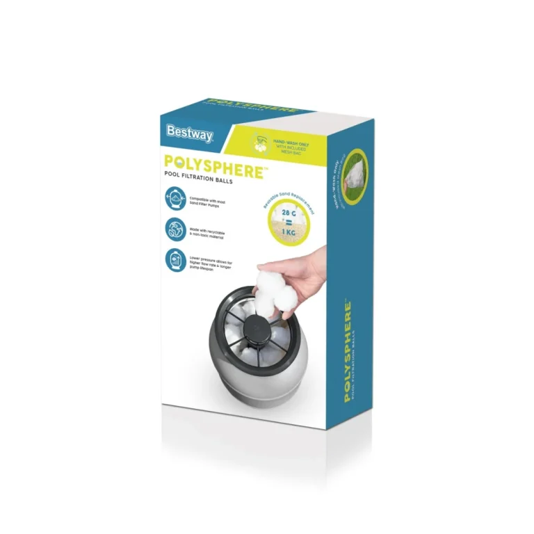Polysphere Flowclear Filter Uložak Za Bestway Pumpe Za Pijesak Pet Kuglice 500g 8