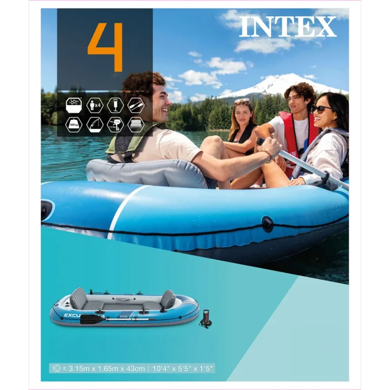 Ponton Excursion 4 Set 315 × 165 × 43 Cm Intex 68324 · 66324 5