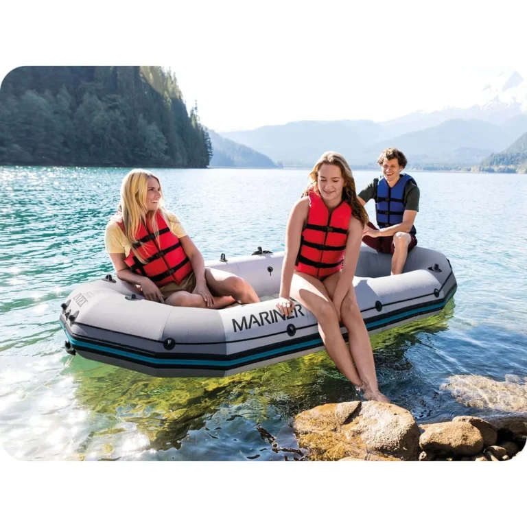 Ponton Mariner 3 S Veslima I Pumpom 297 × 127 × 46 Cm Intex 68373 2