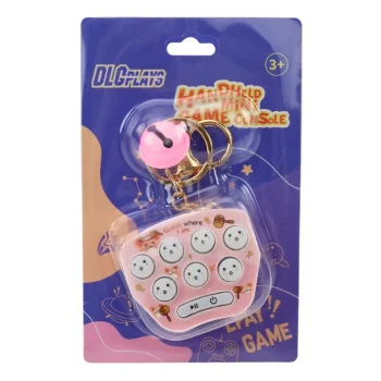 Pop It Arcade Džepni Privjesak, Ružičasti 3