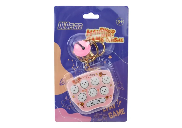 Pop It Arcade Džepni Privjesak, Ružičasti 3