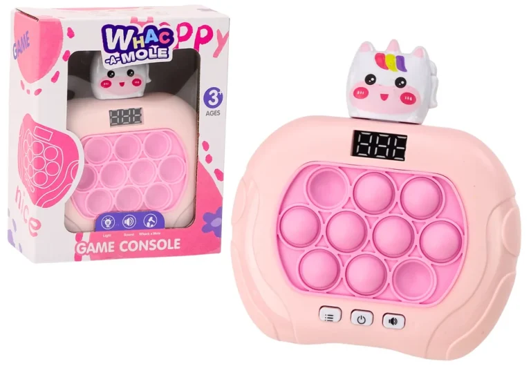 Pop It Wac Igra Krtica Jednorog Svjetla Zvuči Ružičasto 1
