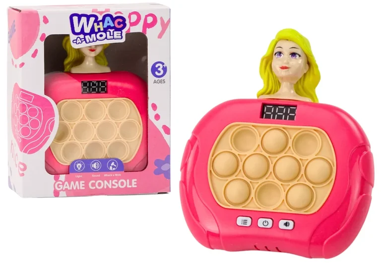 Pop It Wac Lutka Krtica Svjetla Zvukovi Ružičasta Igra 1