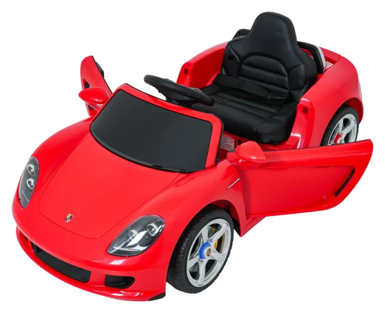 Porsche 911 Carrera Crveni Auto Na Akumulator 11