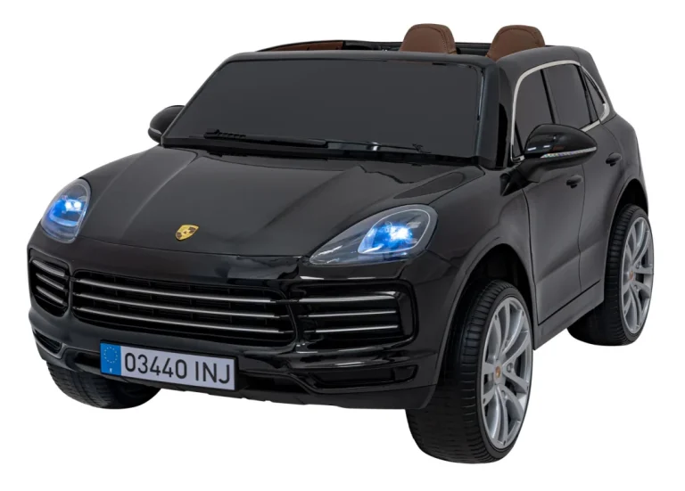 Porsche Cayenne S Dječja Autosjedalica Na Baterije Crna + Daljinski Upravljač + Spori Start + Eva 1