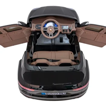 Porsche Cayenne S Dječja Autosjedalica Na Baterije Crna + Daljinski Upravljač + Spori Start + Eva 10
