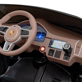 Porsche Cayenne S Dječja Autosjedalica Na Baterije Crna + Daljinski Upravljač + Spori Start + Eva 12