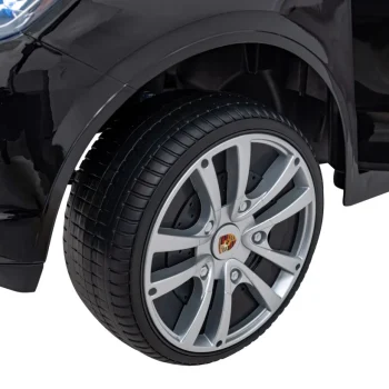 Porsche Cayenne S Dječja Autosjedalica Na Baterije Crna + Daljinski Upravljač + Spori Start + Eva 18