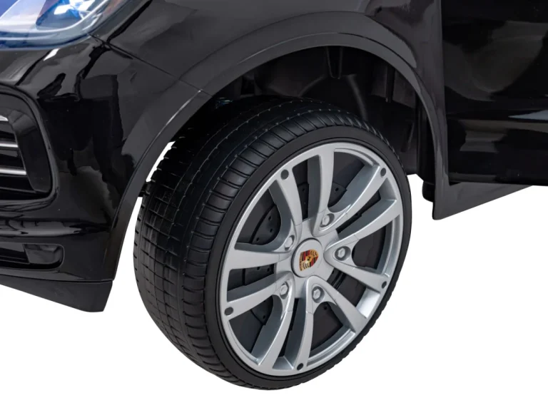 Porsche Cayenne S Dječja Autosjedalica Na Baterije Crna + Daljinski Upravljač + Spori Start + Eva 18