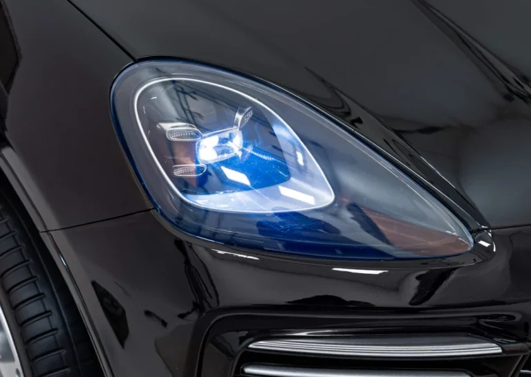 Porsche Cayenne S Dječja Autosjedalica Na Baterije Crna + Daljinski Upravljač + Spori Start + Eva 19