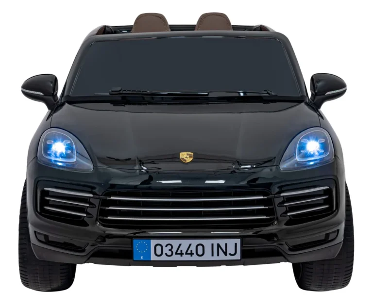 Porsche Cayenne S Dječja Autosjedalica Na Baterije Crna + Daljinski Upravljač + Spori Start + Eva 4