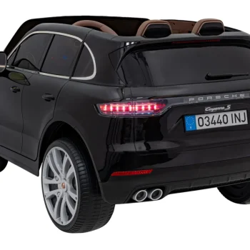 Porsche Cayenne S Dječja Autosjedalica Na Baterije Crna + Daljinski Upravljač + Spori Start + Eva 6