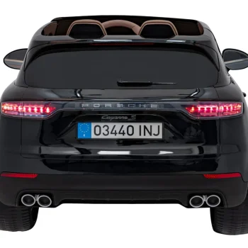 Porsche Cayenne S Dječja Autosjedalica Na Baterije Crna + Daljinski Upravljač + Spori Start + Eva 7