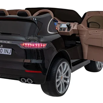 Porsche Cayenne S Dječja Autosjedalica Na Baterije Crna + Daljinski Upravljač + Spori Start + Eva 8