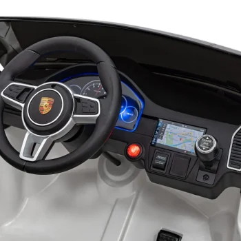 Porsche Cayenne S Dječji Autosjedalica Na Baterije Bijela Suv + Daljinski Upravljač 11
