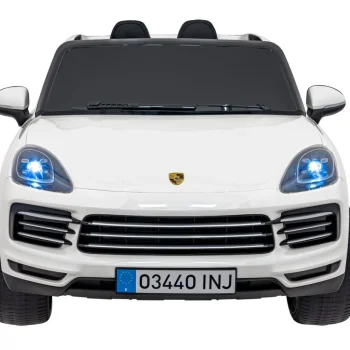 Porsche Cayenne S Dječji Autosjedalica Na Baterije Bijela Suv + Daljinski Upravljač 4