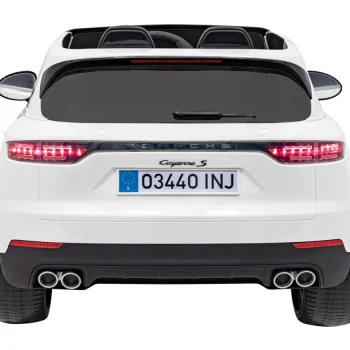 Porsche Cayenne S Dječji Autosjedalica Na Baterije Bijela Suv + Daljinski Upravljač 7