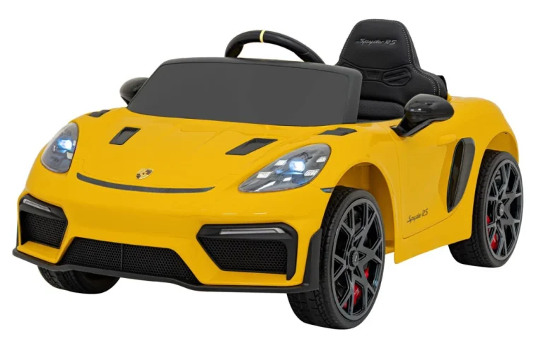 Porsche Spyder Rs 718 Na Akumulator, žuti 1
