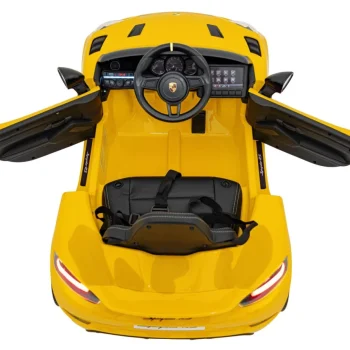 Porsche Spyder Rs 718 Na Akumulator, žuti 10