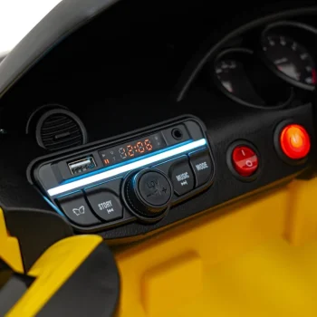 Porsche Spyder Rs 718 Na Akumulator, žuti 13