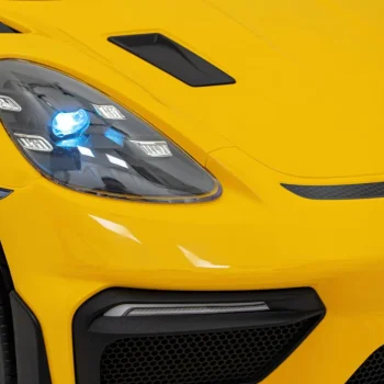 Porsche Spyder Rs 718 Na Akumulator, žuti 17