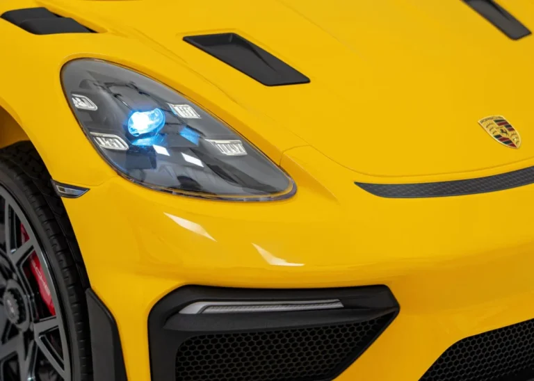 Porsche Spyder Rs 718 Na Akumulator, žuti 17