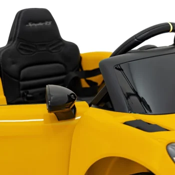 Porsche Spyder Rs 718 Na Akumulator, žuti 18