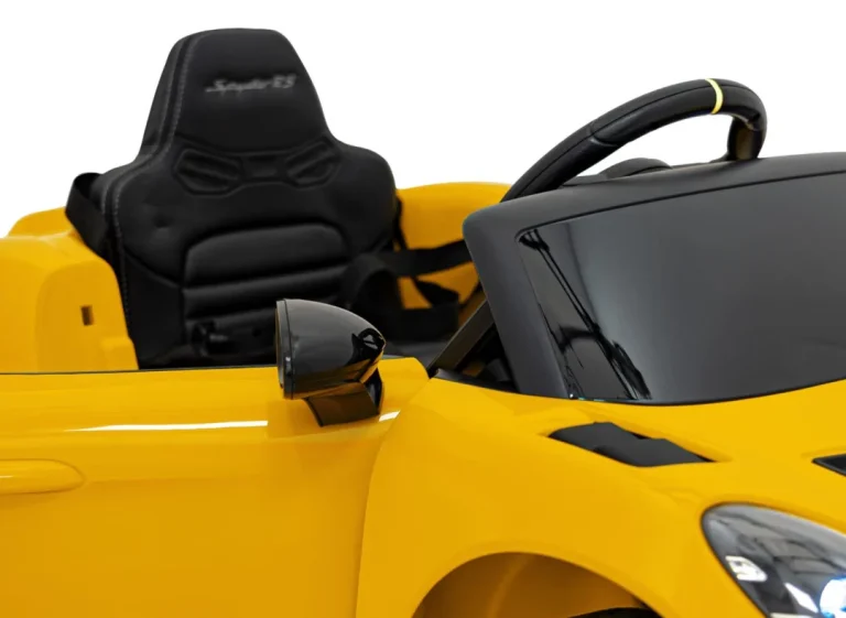 Porsche Spyder Rs 718 Na Akumulator, žuti 18
